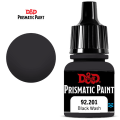 D&D Prismatic Paint: Black Wash 92.201